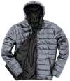 RS233M R233M Result Core Soft Padded Jacket Frost Grey / Black colour image